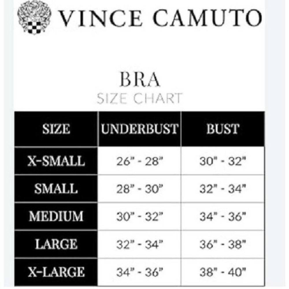 Vince Camuto Lace Front Set of Two Bras MEDIUM - Picture 10 of 11